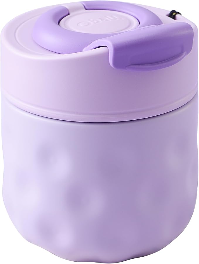 OBALL To Go Coffee Cups with Lids, 10 oz Insulated coffee tumbler with Strape by Oball
