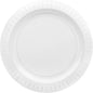 Party Essentials Elegance Quality Hard Plastic 7.5-Inch Round Party/Salad Plates by PartyEssentials