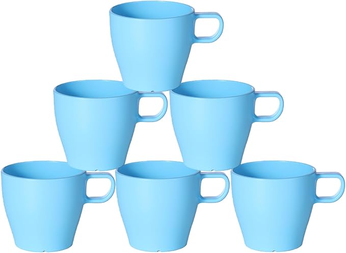10 oz Coffee Cups Eco-Friendly, Shatter-Resistant Mug by GESHUPOR