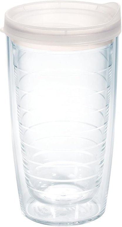 Tervis Clear & Colorful Lidded Made in USA Double Walled Insulated Tumbler by TervisTumblerCompany