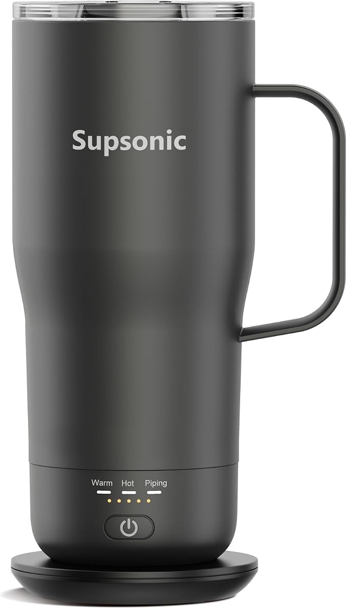 Supsonic Heated Coffee Mug, 20oz Electric Temperature Control Cup | Keeps by Supsonic