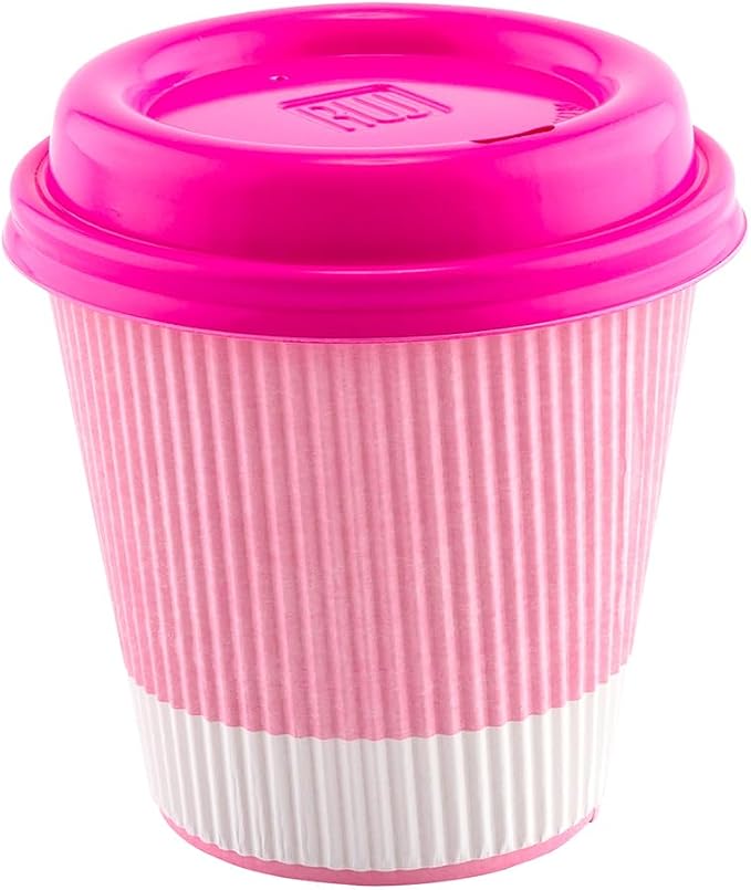Restaurantware 8 Ounce Double Wall Disposable Coffee Cups, 500 Insulated Light - Image 10