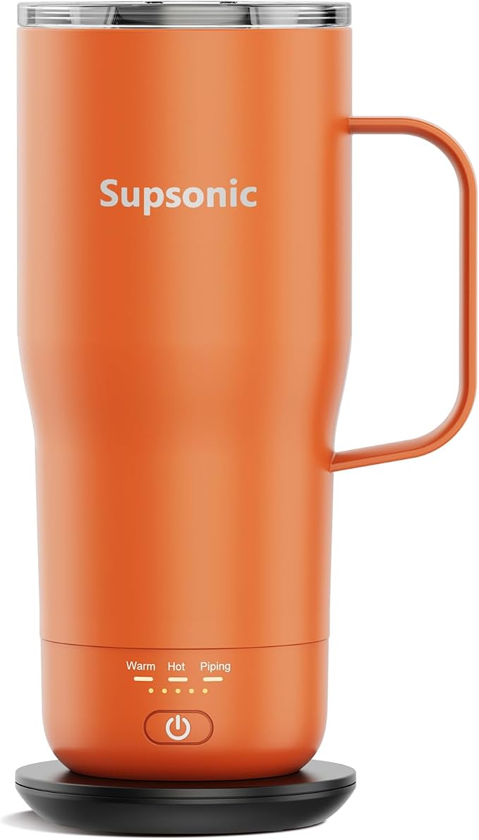 Supsonic Heated Coffee Mug, 20oz Electric Temperature Control Cup | Keeps by Supsonic