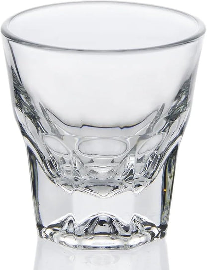 Necessia Premium Cortado Glasses 4.5oz – Set of 2, Heat-Treated Tempered Glass by Necessia