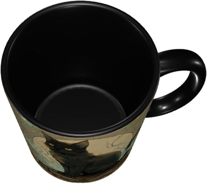 FyLybois Cat Coffee Mug 11 Ounce Mugs Ceramic Tea Cup Drinking Water Cups | - Image 5