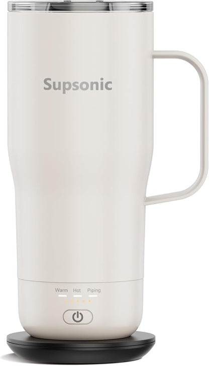Supsonic Heated Coffee Mug, 20oz Electric Temperature Control Cup | Keeps by Supsonic