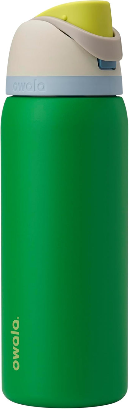 Owala FreeSip Stainless Steel Water Bottle 32 oz Putting Green by Unknown