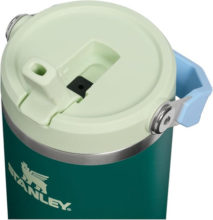 STANLEY IceFlow 2.0 Flip Straw Tumbler, 30 oz, Emerald Honeydew | Easy Carry - Image 2