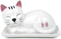 Cat Butter Dish with Lid – Cute Ceramic Plate – Keeper to leave on counter – Gift for cat lovers – Decor for dining room table – Perfect housewarming gift – Butterbell dish