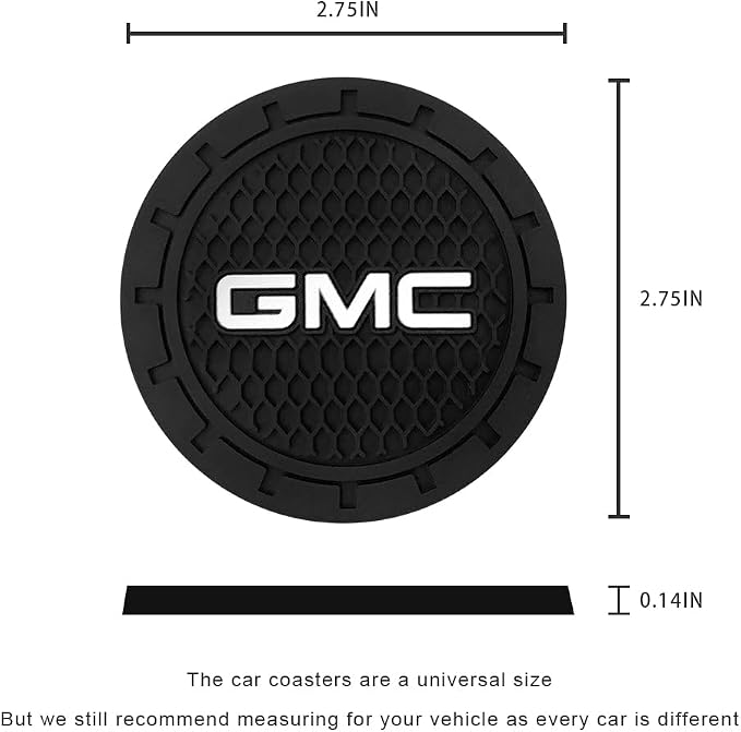 Car Cup Holder Coaster for GMC Sierra Denali Canyon Terrain Yukon Jimmy Acadia - Image 2