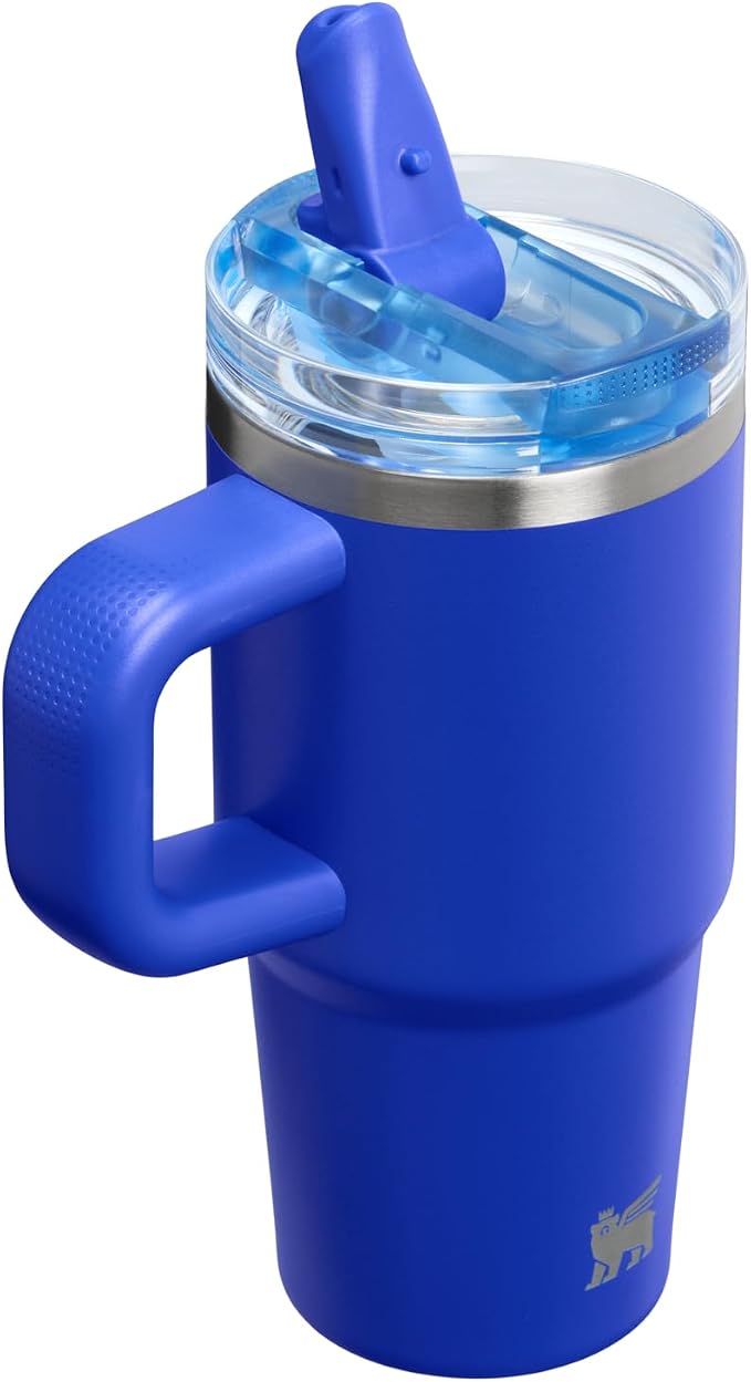 STANLEY Quencher ProTour Flipstraw Tumbler, 14 oz, Cobalt | Built-In Straw & - Image 3