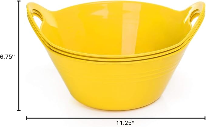Mintra Home Plastic Bowls with Handles - Image 6