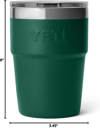 YETI Rambler 16 oz Stackable Tumbler, Vacuum Insulated, Stainless Steel - Image 10