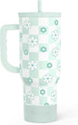SANDJEST 40oz Daisy Flower Tumbler by SANDJEST