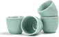 TEANAGOO Ceramic Japanese Tea Cups Set of 4pcs, 5.4oz/160ml Elegant Ceramic by TEANAGOO