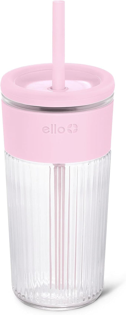 Ello Ava 18oz Glass Tumbler by Ello
