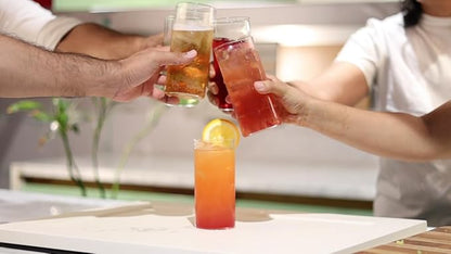 Highball Drinking Glasses Set of 8 | 15 oz Capacity | Thin And Light - Image 4