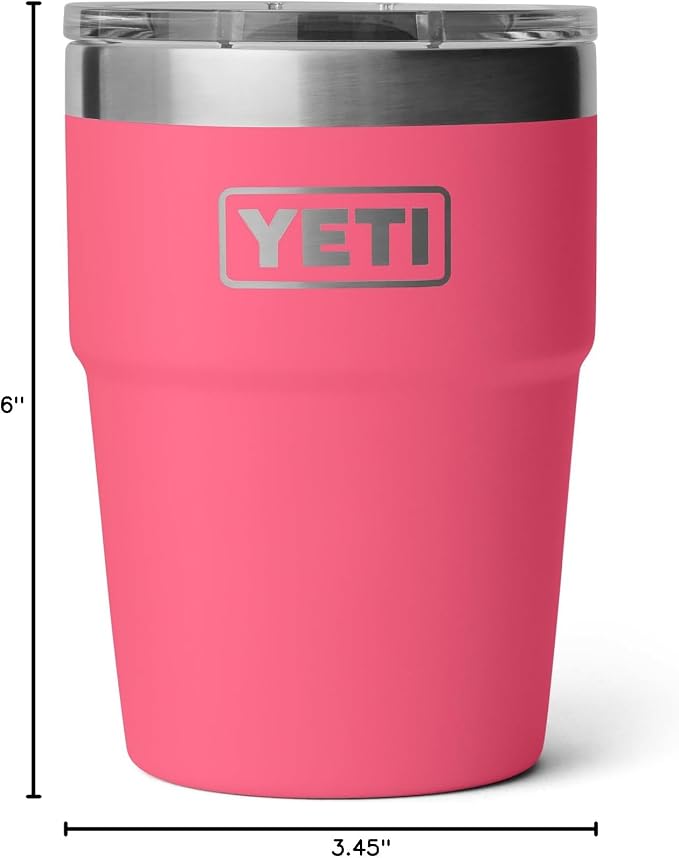 YETI Rambler 16 oz Stackable Tumbler, Vacuum Insulated, Stainless Steel - Image 9