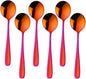 Buyer Star Bouillon Spoon Sets, 7-Inch Round Soup Spoons, Stainless Steel by BuyerStar