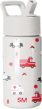 Simple Modern Kids Water Bottle & Toddler Cup | 14oz | Fire Truck | Insulated by Unknown