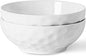 HOMBENE 8 Inch Pasta and Salad Bowls, Serving and Soup Bowl Set, Microwave Safe by HOMBENE