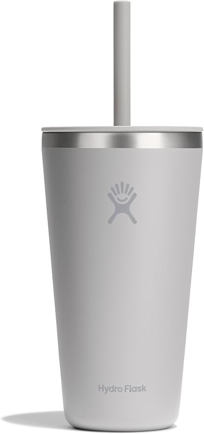 Hydro Flask All Around Tumbler Straw Lid, Insulated Travel Mug, Stainless Steel by Unknown