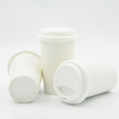 Double Wall Insulated Ceramic Cup, I Am Not a Paper Cup, Ceramic Travel Cup - Image 9