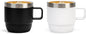 Zenbo 6 oz Espresso Mug with Handle, Ceramic-Lined 18/8 Stainless Steel | by Zenbo