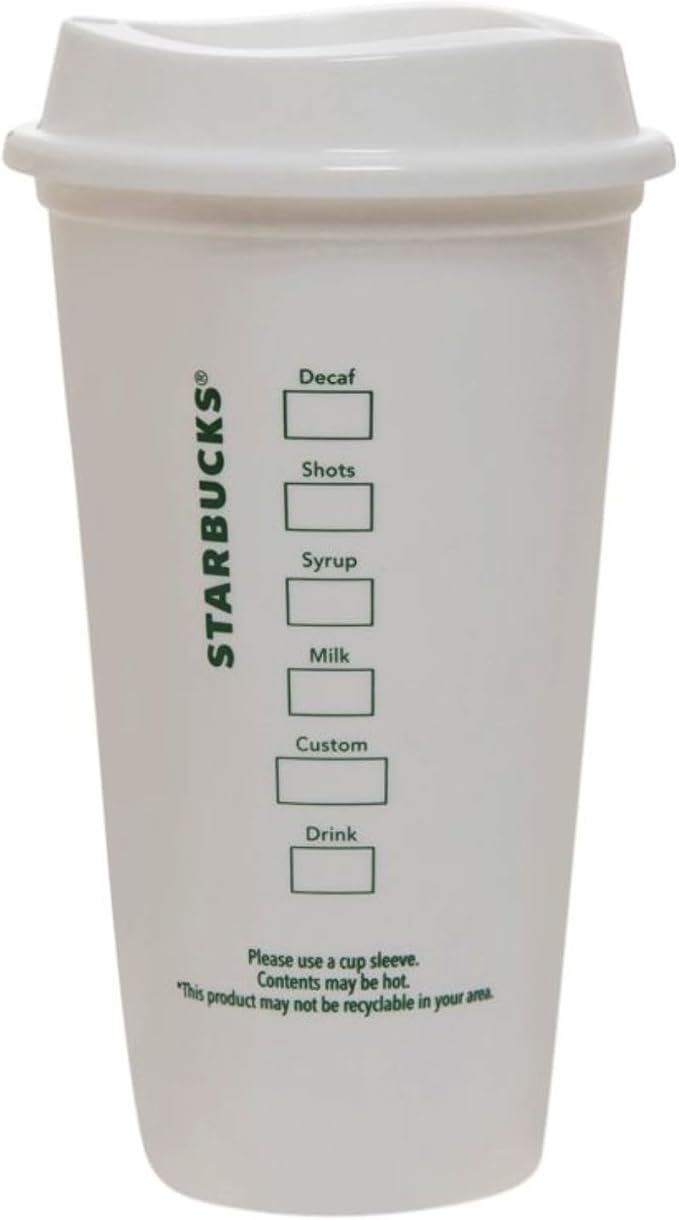 Starbucks Set of 5 16oz Reusable Hot Cups - Image 7