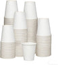 Disposable Paper Cups, 7 oz White Paper Cups 200 Count in Package Hot/Cold by HUAQIAOXI