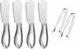 Spreader Knife Set, 6-Piece Cheese and Butter Spreader Knives | Mini Serving by sweetfamily