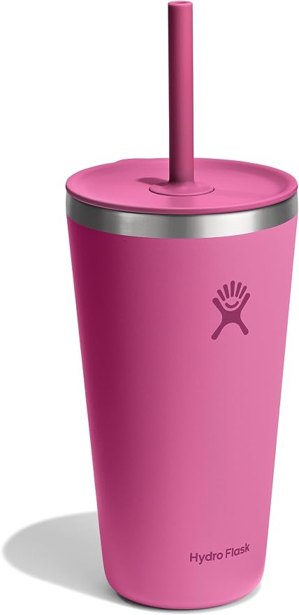 Hydro Flask All Around Tumbler Straw Lid, Insulated Travel Mug, Stainless Steel - Image 2