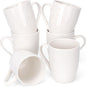 6 Pack Ceramic Coffee Mugs Set, 12 OZ Porcelain, Hot Tea, Dishwasher Safe by xihihiaa