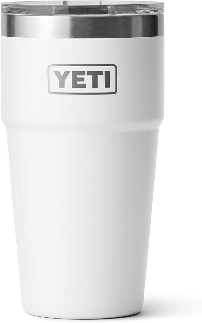YETI Rambler 20 oz Stackable Tumbler, Stainless Steel, Vacuum Insulated by YETI