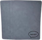 Nikalaz Set of 6 Placemats Made of Recycled Leather (18"x13", Dirty Grey)