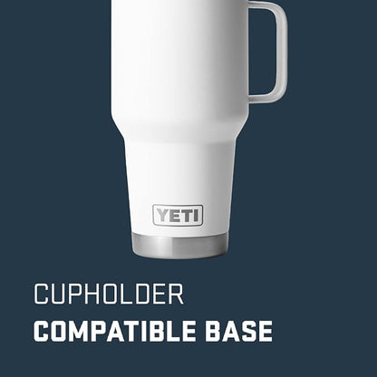 YETI Rambler 30 oz Travel Mug, Stainless Steel, Vacuum Insulated - Image 2