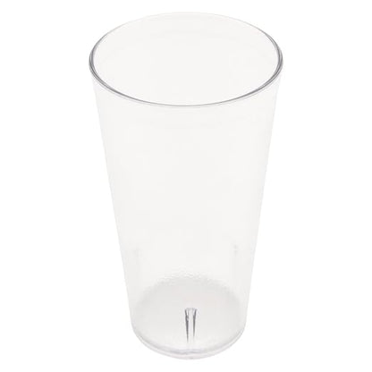G.E.T. 6620-1-CL-EC Heavy-Duty Plastic Restaurant Tumblers, 20 Ounce, by GET