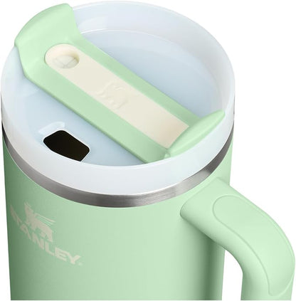 STANLEY Quencher H2.0 Flow State Tumbler, 40 oz, Pistachio | Handle and Straw | - Image 2