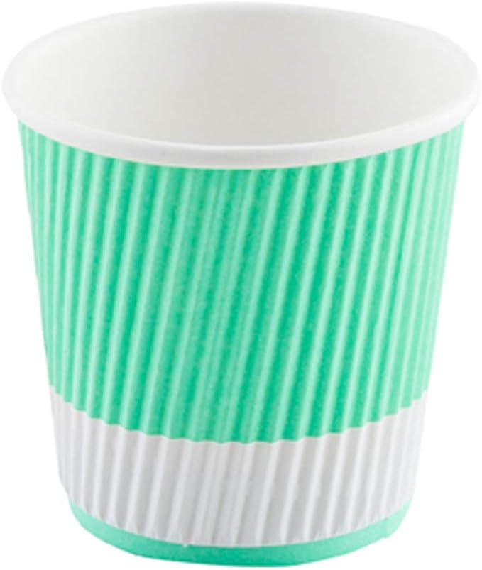 Restaurantware 8 Ounce Double Wall Disposable Coffee Cups, 500 Insulated Light - Image 5