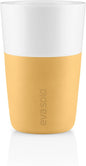 Eva Solo | 2 Cafe Latte Tumbler Mugs | 12 oz Porcelain Coffee Cup Tumblers by EvaSolo