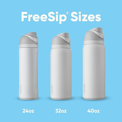 Owala FreeSip Stainless Steel Water Bottle 24 oz Surfs Edge - Image 5