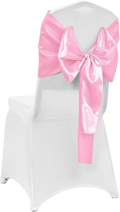10-Pack Pink Satin Table Runner 12 x 108 Inch Long Bright and Smooth Silk - Image 6