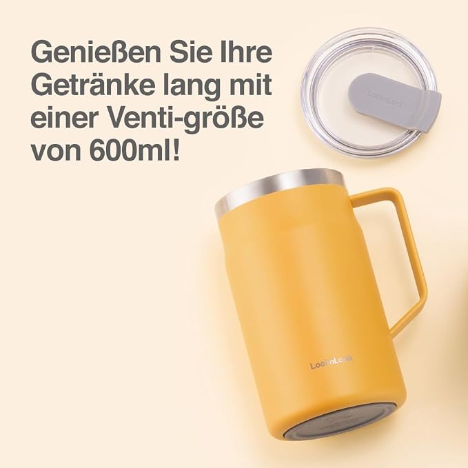 LocknLock Metro Mug Premium 18/8 Stainless Steel Double Wall Insulated - Image 7