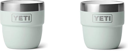 YETI Rambler 4 oz Stackable Cup, Stainless Steel, Vacuum Insulated by YETI