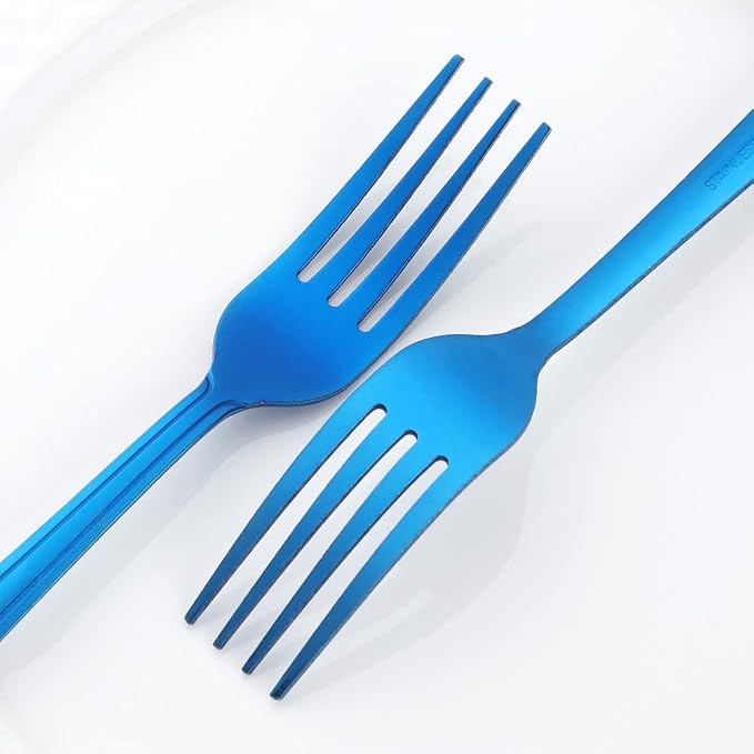 12 Pieces Dinner Fork, Stainless Steel Silverware Forks, 7.1 Inches Metal Fork - Image 6