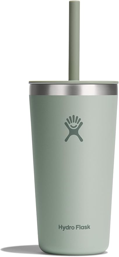 Hydro Flask All Around Tumbler Straw Lid, Insulated Travel Mug, Stainless Steel by Unknown