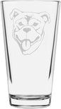 Perro de Presa Mallorquin Custom Personalized Dog Themed Etched All Purpose 16oz Pint Glass