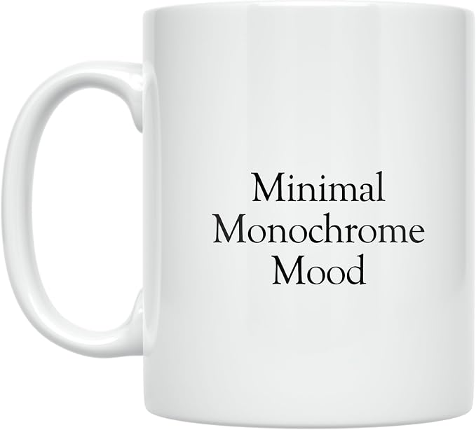 Minimalist Coffee Mug by Unknown