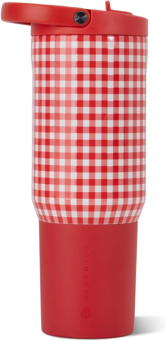 HydroJug Sport 20 oz Insulated Stainless Steel Water Bottle, Summer Picnic by Hydrojug