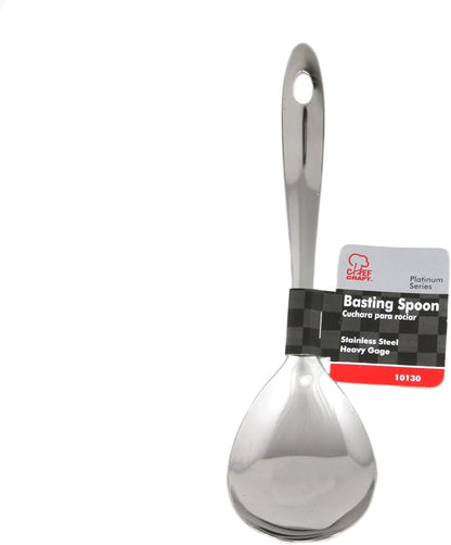 Chef Craft Select Serving Spoon, 9.5 inch, Stainless Steel - Image 2